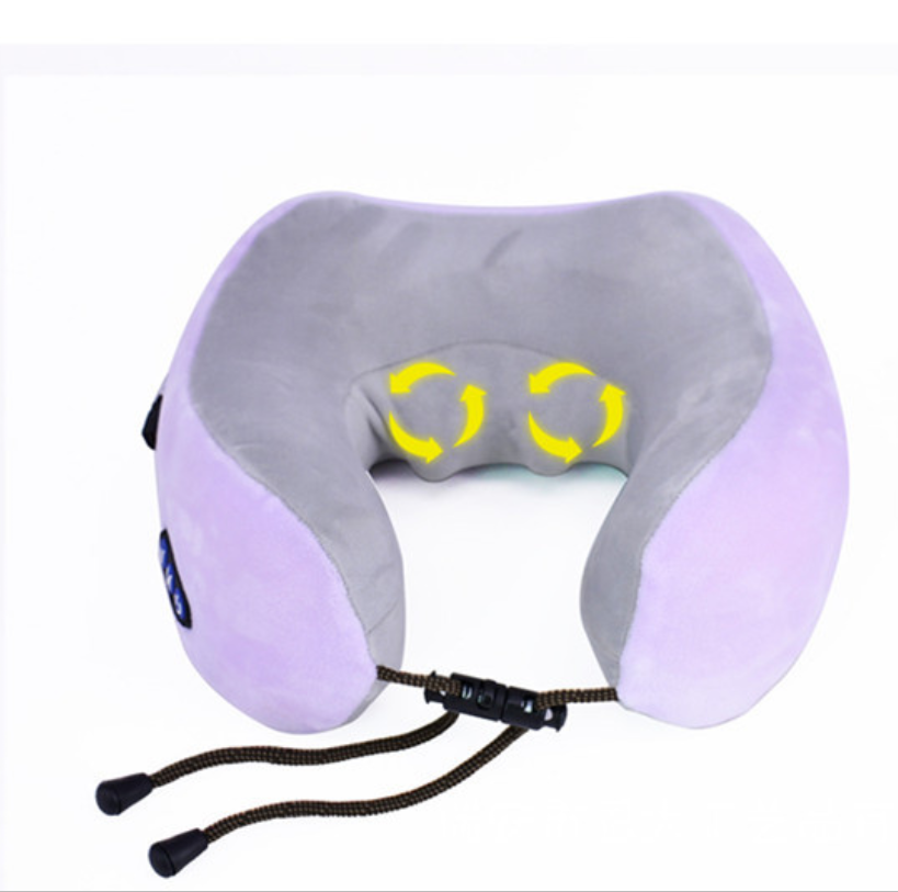 U-shaped massage pillow