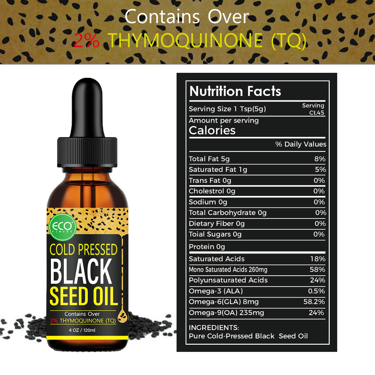 Black Seed Oil Cold Pressed